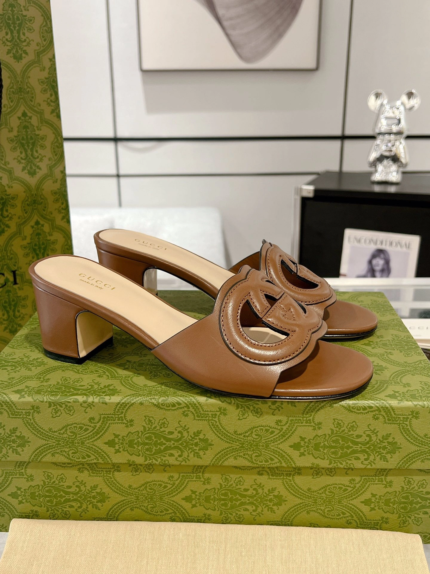 COCO-- 6u33i 782413 AAAZG 2535 sheepskin Heel height：5.5CM item:E-X032D0225